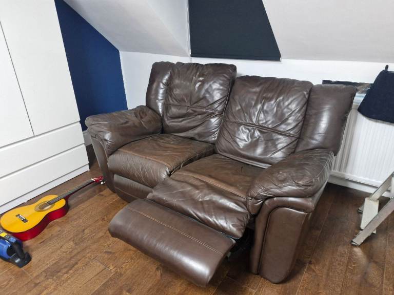 Leather sofa