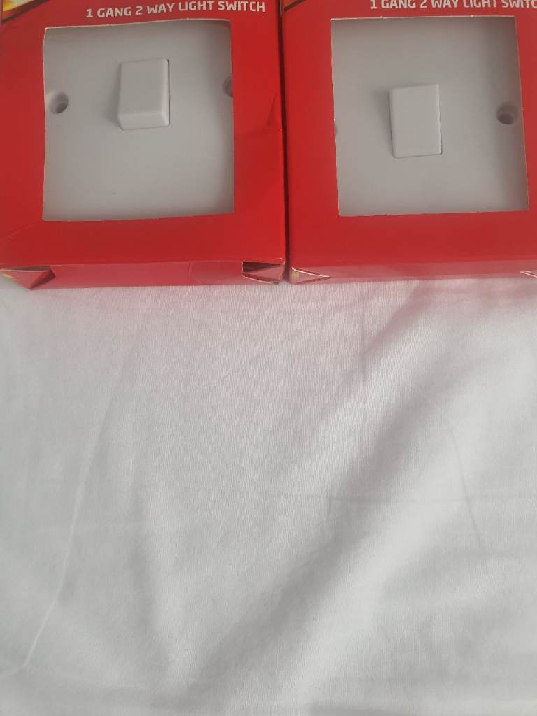 New 1 Gang 2 Way Light Switches