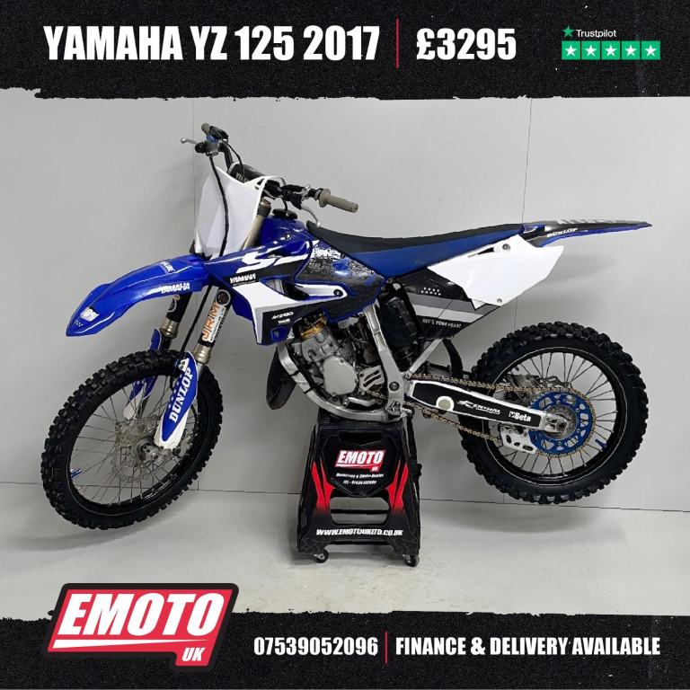 YAMAHA YZ 125 2017 Motocross Bike 125cc @EmotoUK - Finance Available