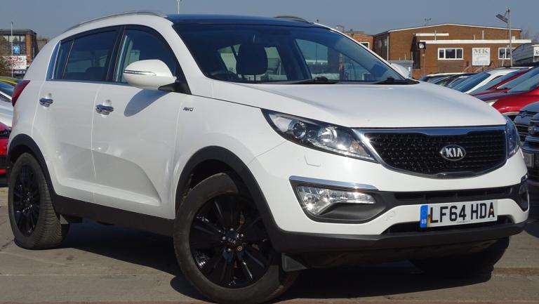 KIA SPORTAGE 2.0 CRDi KX-3 White Manual Diesel 2014