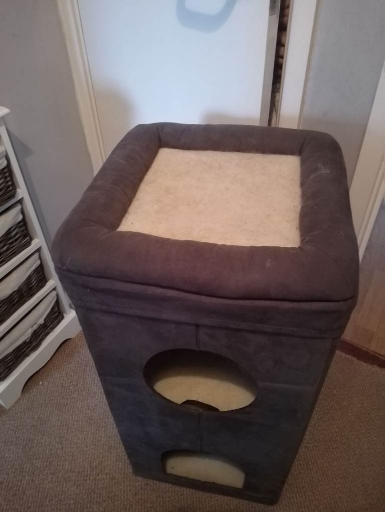 Cat bed/scratching post 