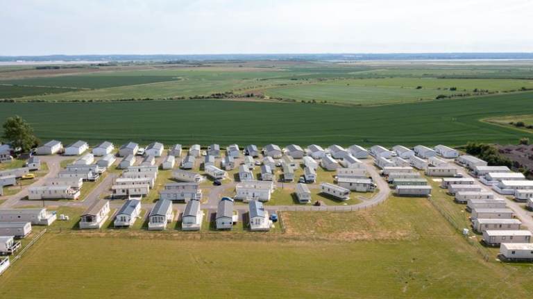 Large 2 bedroom Static Caravan For Sale with Patio Doors