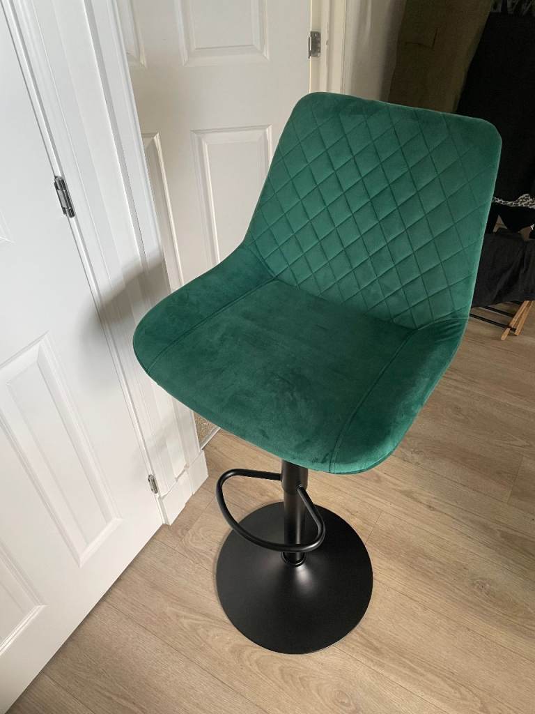 Velvet Bar Stool