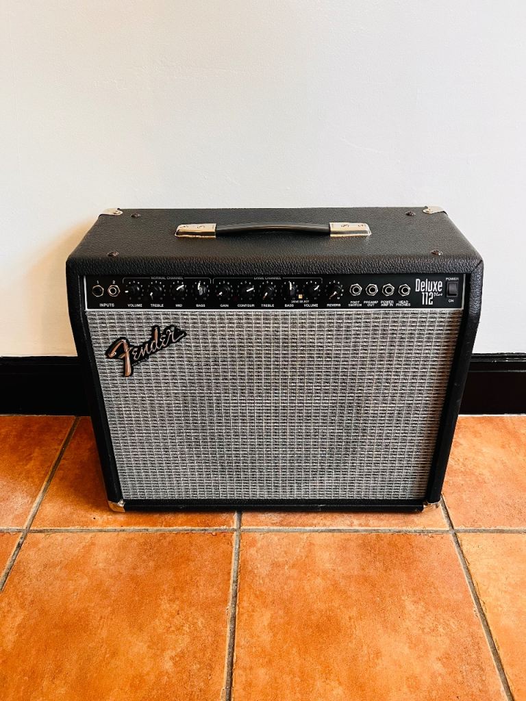 Fender Deluxe 112 Plus 90W 1x12" Guitar Amp Made in USA