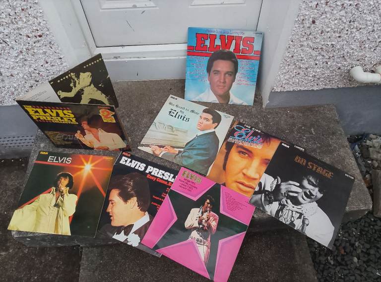 Collection of Elvis Presley Vinyl Records – Good Condition