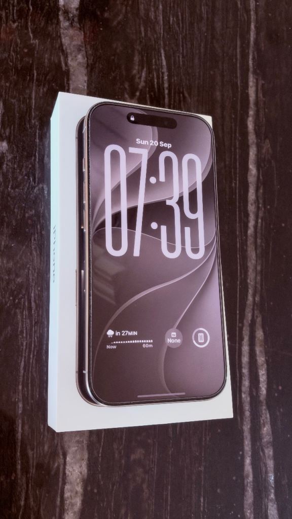 Apple iPhone 16 Pro 1TB - Natural Titanium, As Good As New, £780.00 for ...