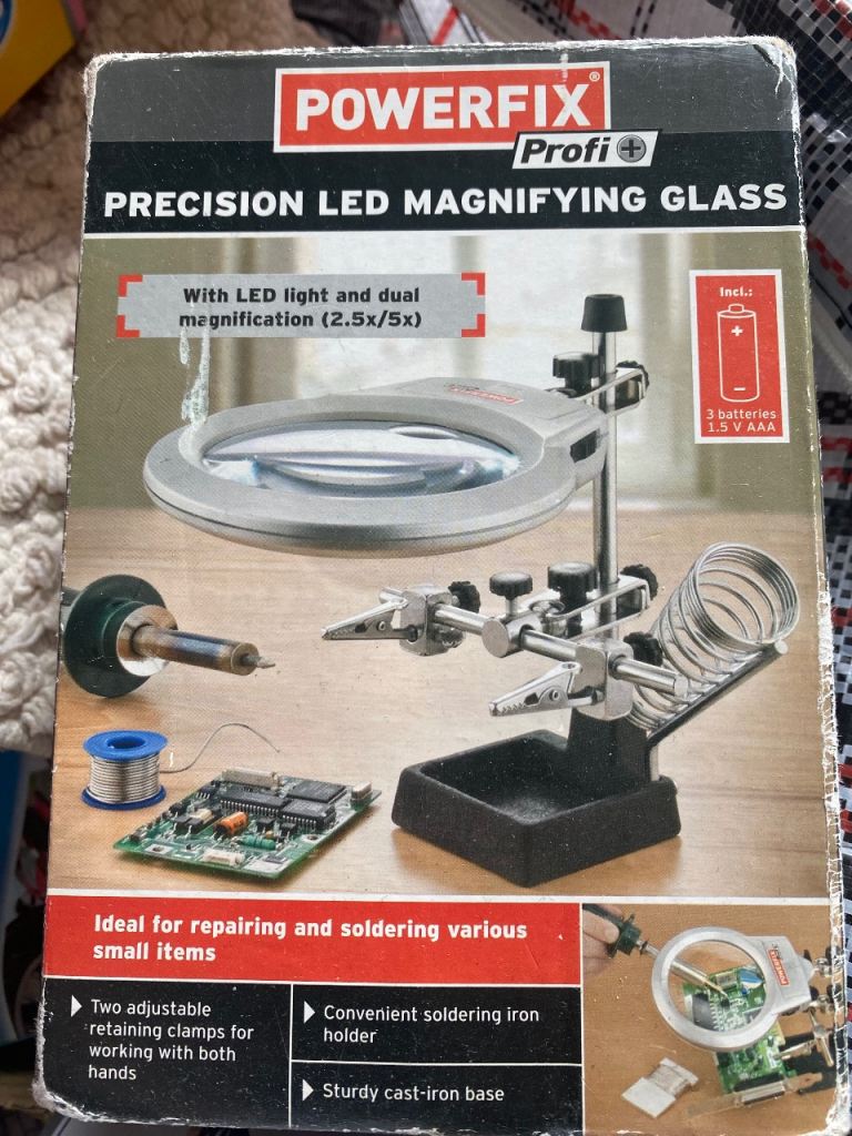 The Powerfix Profi Precision LED Magnifying Glass