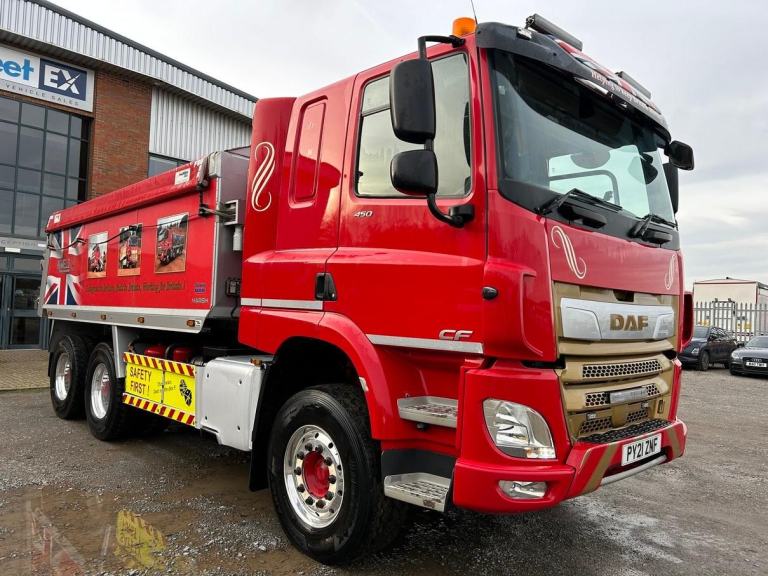 DAF CF450 6X4 ALUMINIUM INSULATED TIPPER 2021 - PY21 ZNF