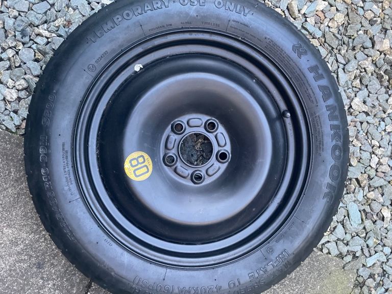 Ford 16” space saver wheel (5stud) and new tyre 16”