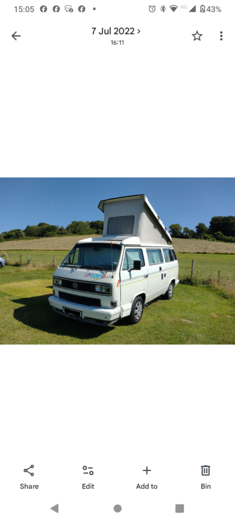 VW T25 / T3 Westfalia California 1.6TD 