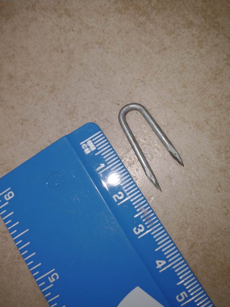 fence staples 20mm for chicken wire/mesh