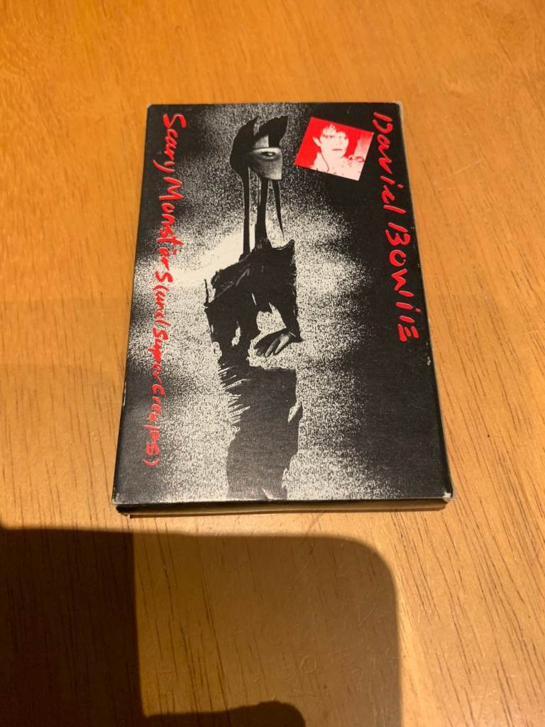 David Bowie - Scary Monsters (and Super Creeps) (1981) Cassette Tape