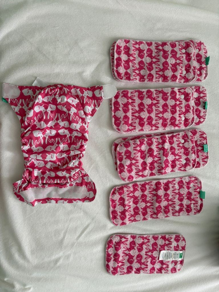Tots bots Peanut pads and wrap bunny 