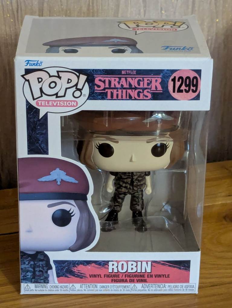 Stranger Things Funko Pops. HIGHLY COLLECTABLE 