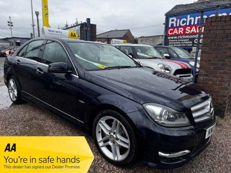 2012 Mercedes-Benz C Class 2.1 C220 CDI BlueEfficiency Sport Saloon 4dr Diesel G-Tronic+ Euro 5 (...