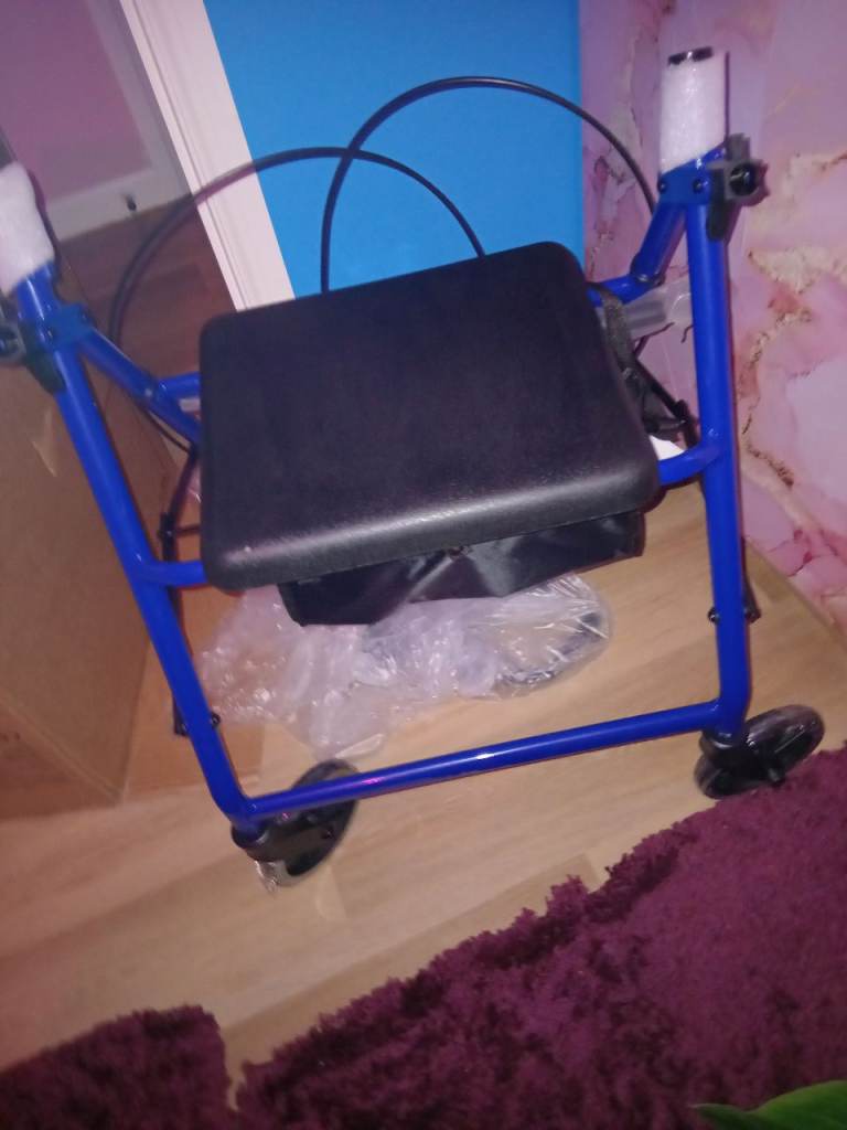 Four wheeled, Folding Disabled Stroller