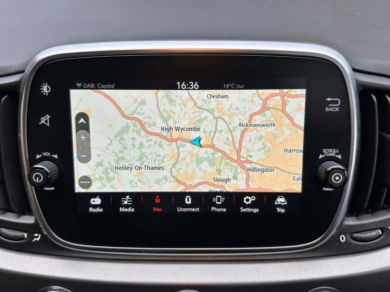 2020 Fiat 500 1.2 Rockstar, PANORAMIC SUNROOF, Motorhome Towcar (Braked) A Frame