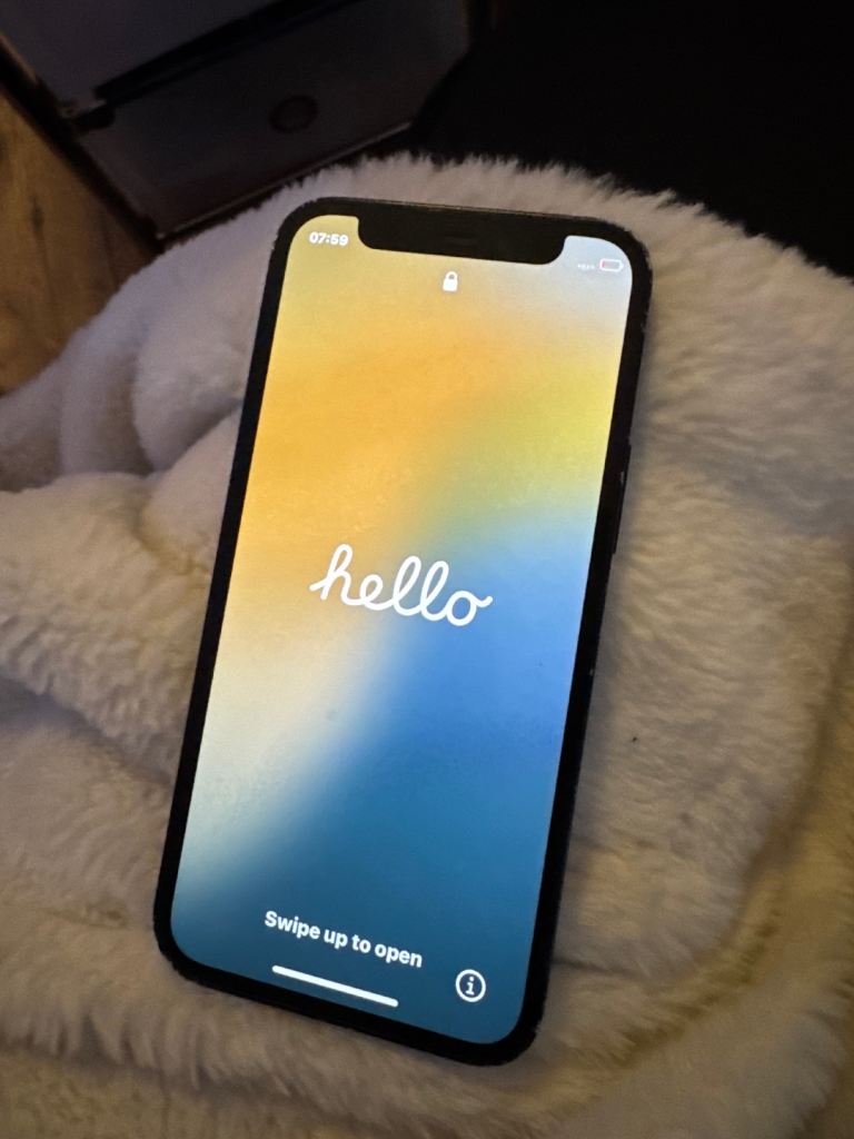 iPhone 12 mini black 