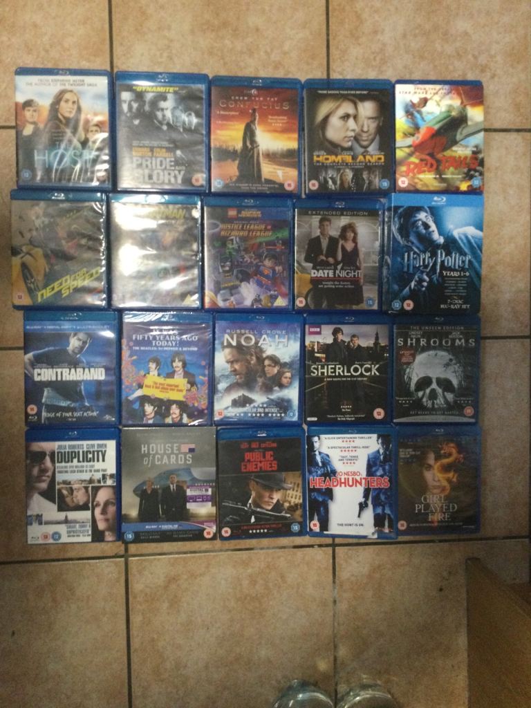 26 Blu-ray bundle inc box sets some discs sealed good variety  + kids to