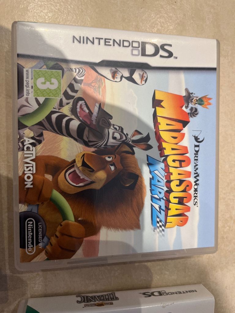 Nintendo DS Game: Madagascar Kartz – Good Condition