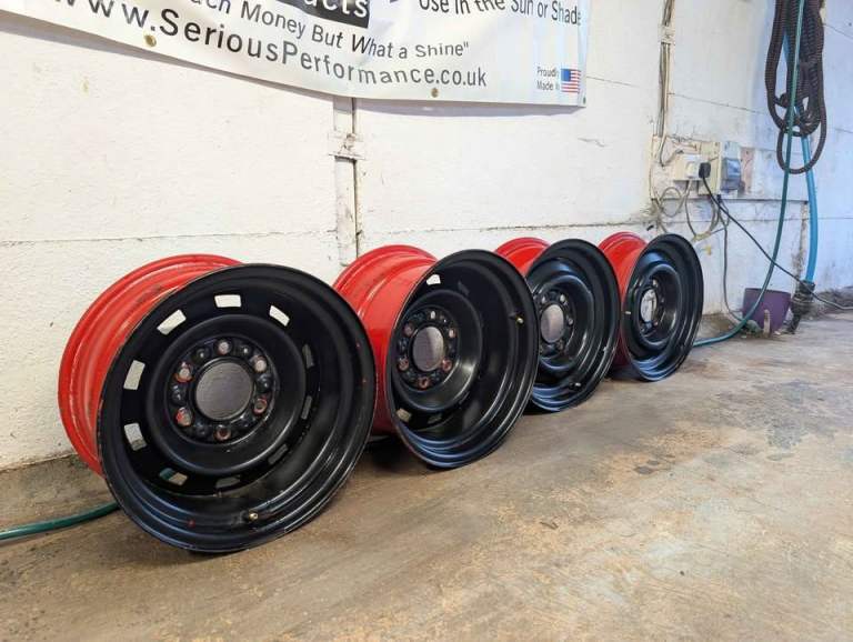 67 - 72 Chevrolet C10 Rallye steel wheels 6x139.7