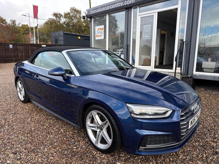 2017 Audi A5 Cabriolet 2.0 TDI S line S Tronic Euro 6 (s/s) 2dr CONVERTIBLE Diesel Automatic