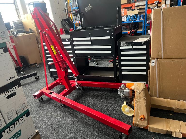 2 ton folding Engine crane new 