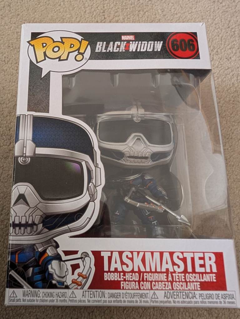 Black widow series Funko Pop vinyl