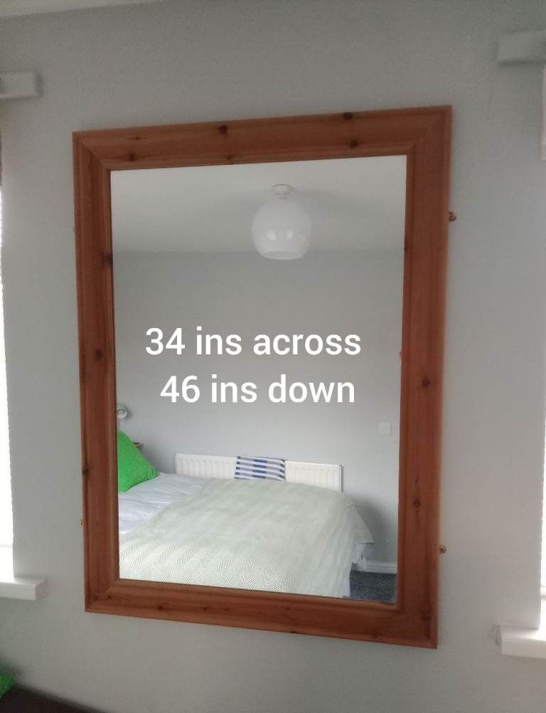 Large wall mirror 