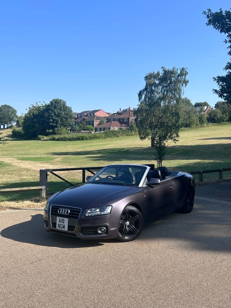 AUDI A5 S LINE AUTOMATIC 2.7TDI V6 CONVERTIBLE AUTO 119K TOP SPEC 