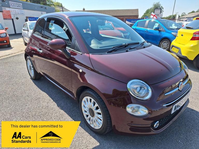 2020 Fiat 500 1.2 Lounge 3dr HATCHBACK PETROL Manual