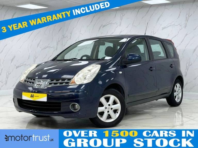2008 Nissan Note 1.4 16V Acenta Hatchback 5dr Petrol Manual Euro 4 (88 ps) Hatchback Petrol Manual