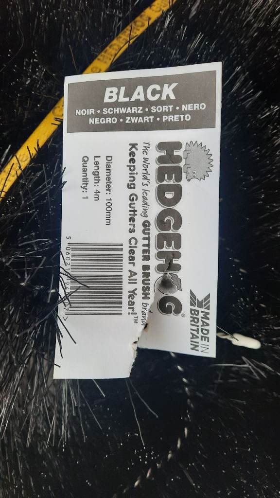 Free black gutter brush