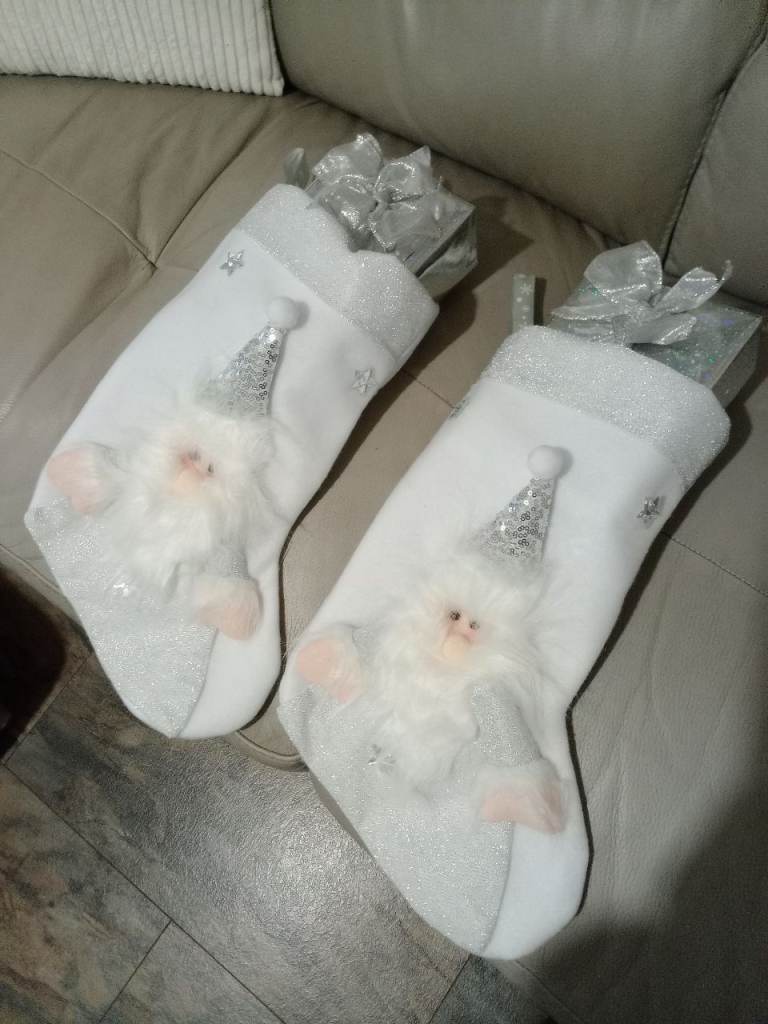 Christmas stockings x2