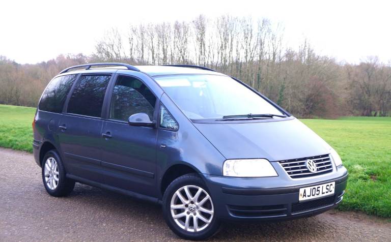 2005 VW Sharan 1.9TDI 130bhp PD 6-Speed 12-MOT 7-Seats (2x Integrated Child) Full Service Towbar MPV
