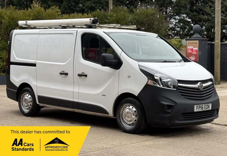 2016 Vauxhall Vivaro 1.6 CDTi 2900 ecoFLEX L1 H1 Euro 5 (s/s) 5dr Diesel