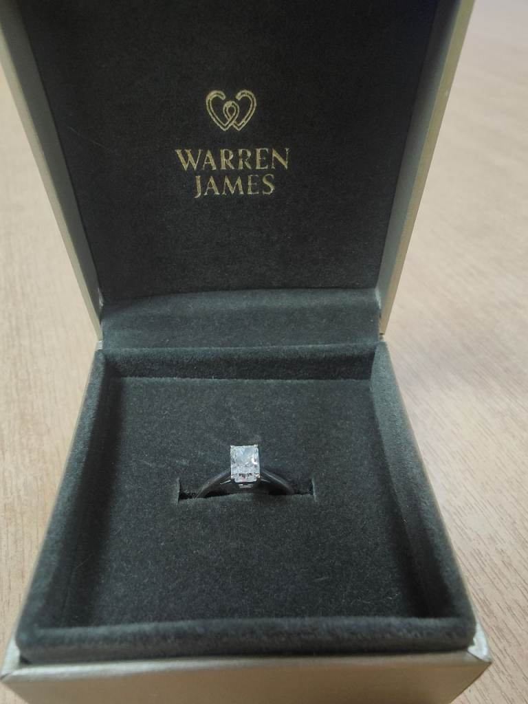 Diamond Ring - Lab-Grown Single Stone