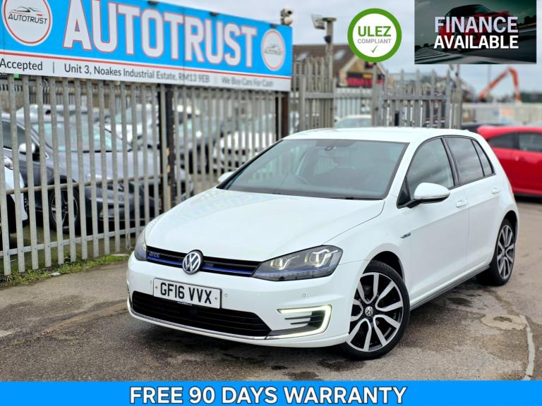 2016 Volkswagen Golf 1.4 TSI GTE 5dr DSG HATCHBACK Petrol Parallel Phev Automatic