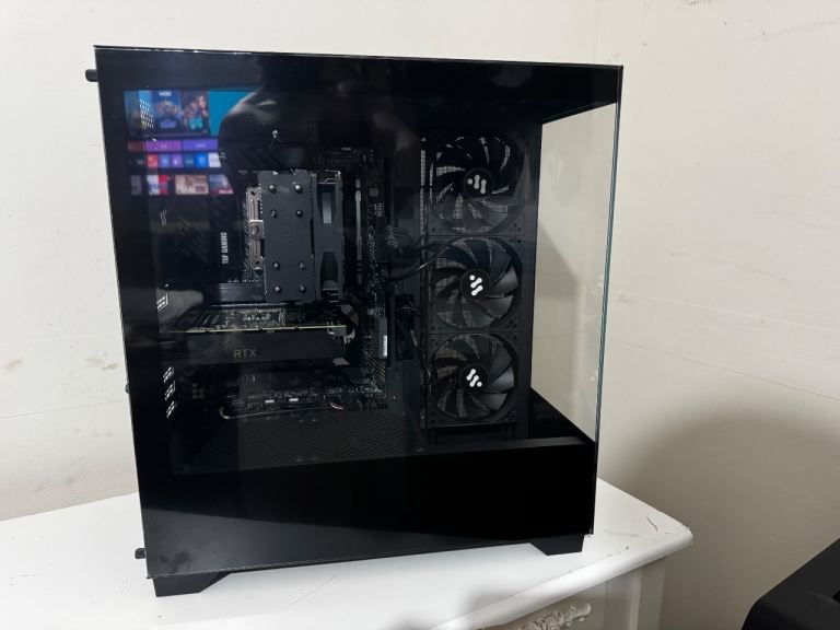 POWERFUL CUSTOM BUILT GAMING PC AMD RYZEN 5 5600G | RTX 3060 12GB | 16GB RAM | 1TB SSD | WIFI