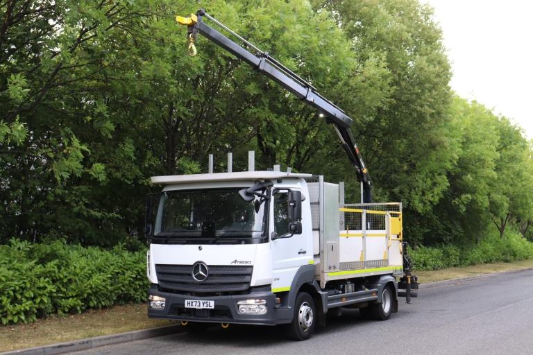 MERCEDES ATEGO 816 4X2 HIAB 062 UTILITY CRANE TRUCK (2024)