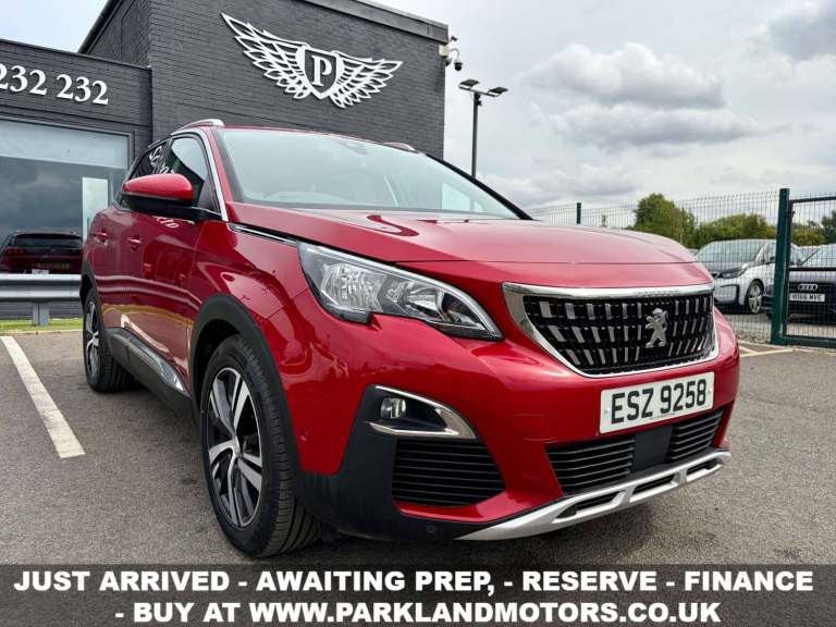 2021 Peugeot 3008 1.5 3008 Allure Blue HDi S/S 5dr SUV Diesel Manual