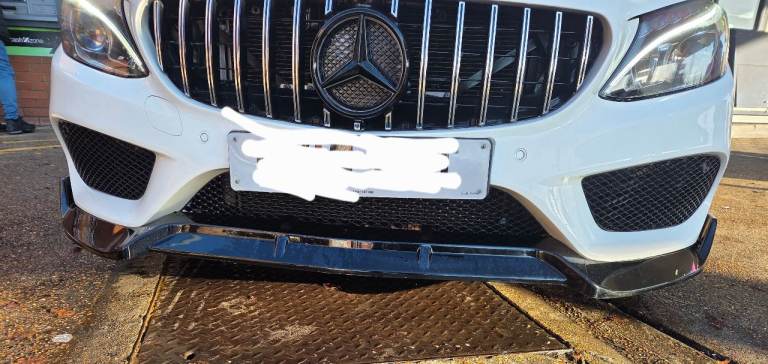 W205 AMG Sport Front Splitter