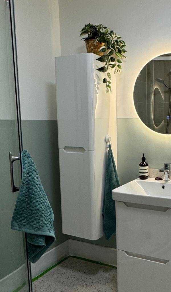 Ava 1400mm bathroom tall boy storage