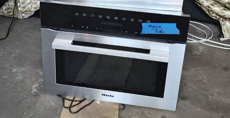 Miele Built-In Combination Microwave Oven, Clean Steel