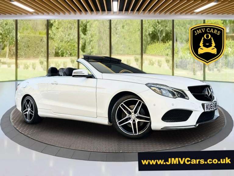 2015 Mercedes-Benz E Class 2.1 E220 BlueTEC AMG Line (Premium) Cabriolet 2dr Diesel G-Tronic+ Eur...