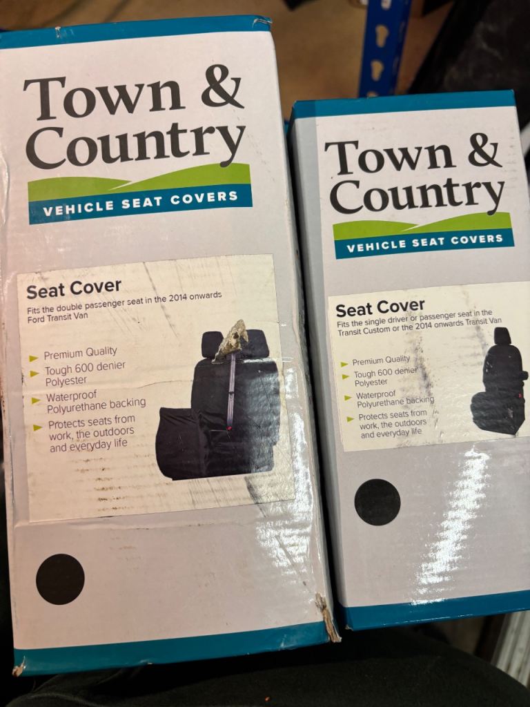 Mk8 transit seat covers
