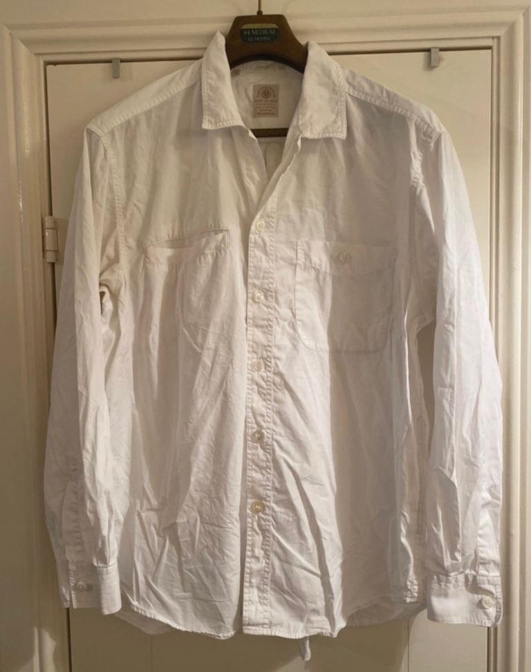 image for White shirt buttons down size L by Next 