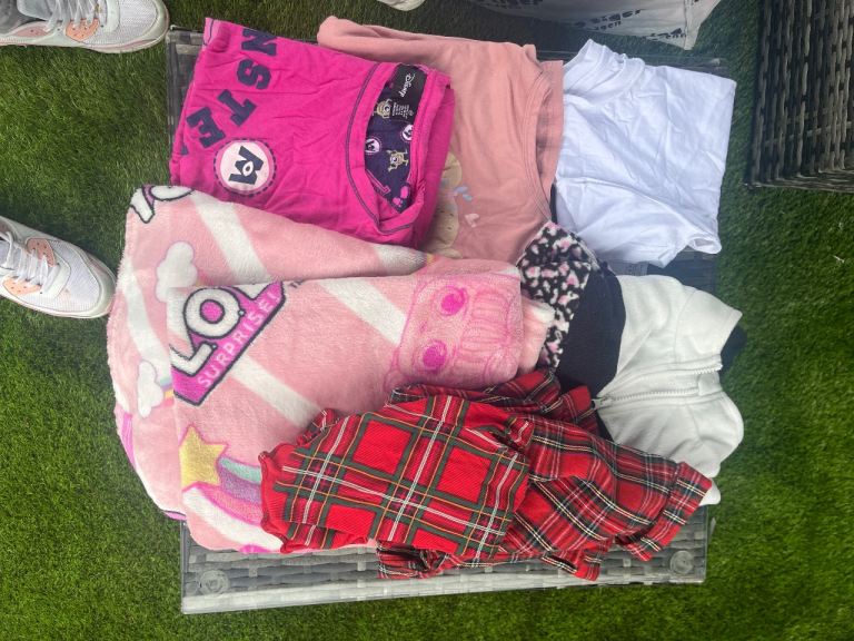 A range of sizes excellent condition girls clothes pet free and smoke free home 