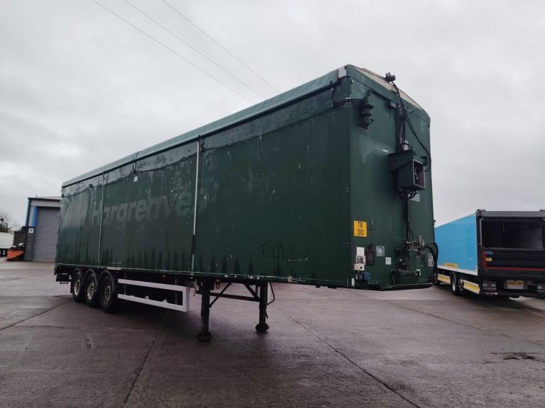 Walking floor trailer 130 New auto cover Wilcox BMI Titan sTAS walking floor 