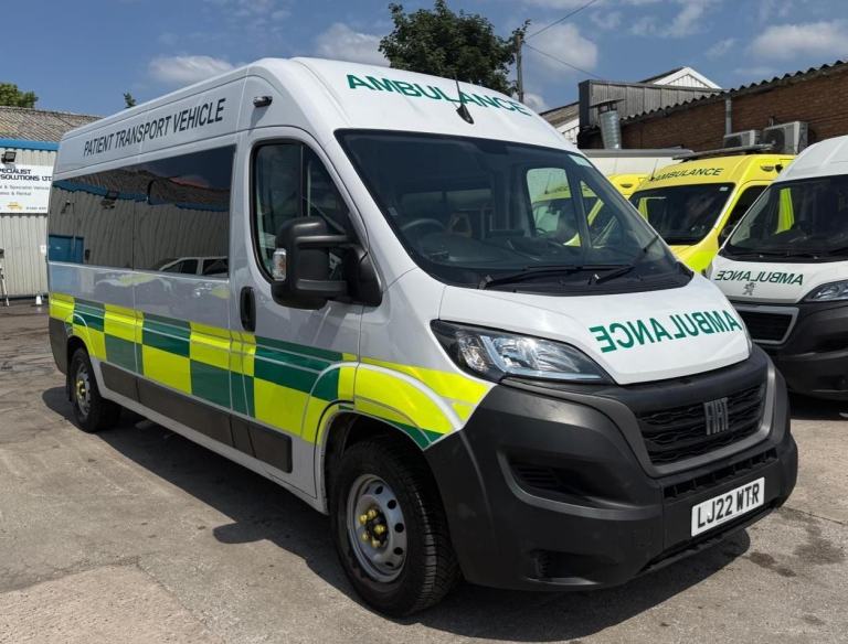 Fiat Ducato PTS Ambulance 2022 80,000 Miles